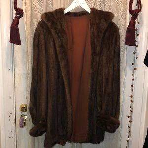 VINTAGE AUBURN MINK JACKET